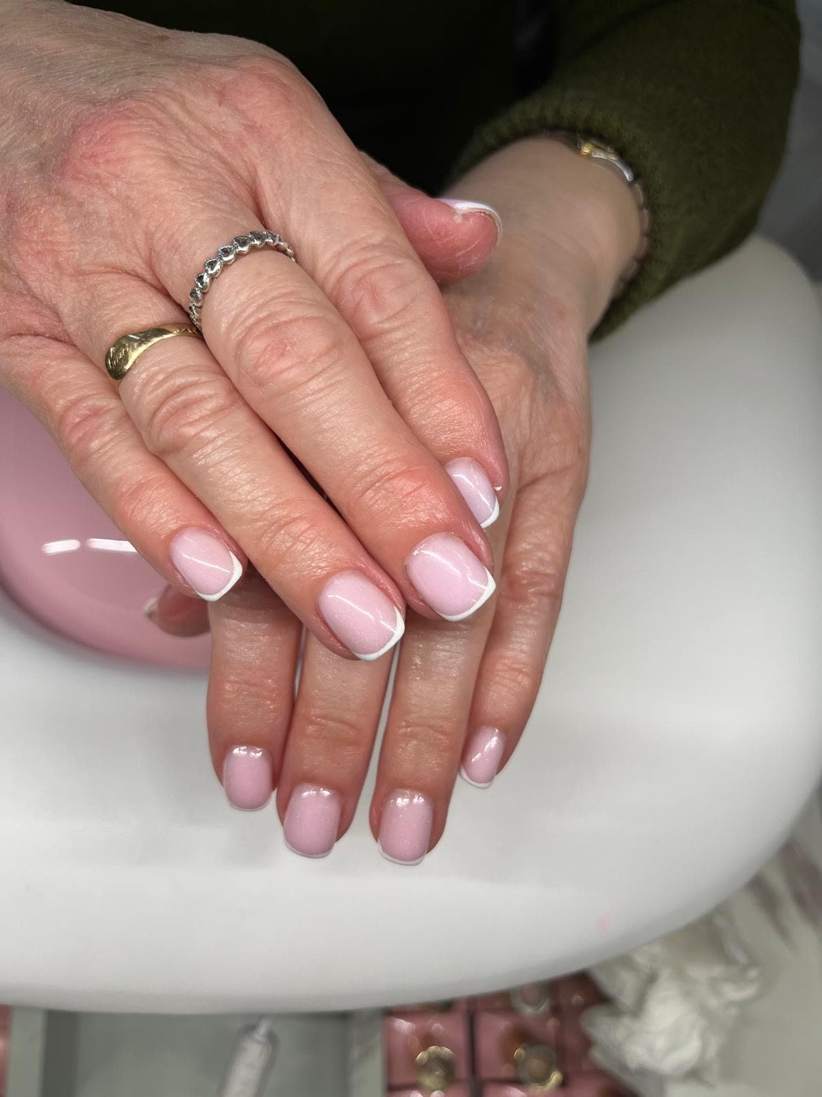 Pink French Gel Manicure